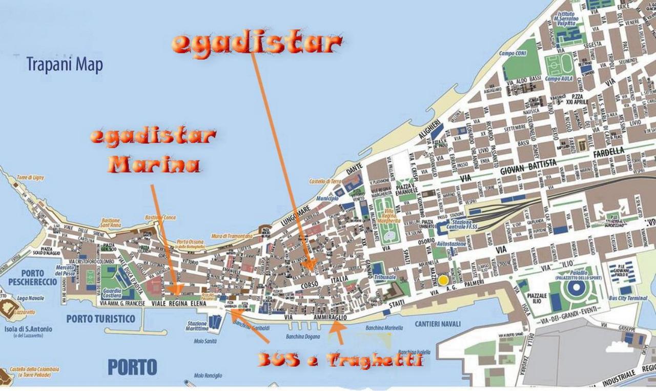 Trapani Egadistar Apartments ภายนอก รูปภาพ